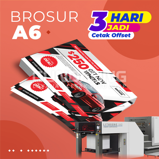 Brosur A6 3 Hari Jadi (Offset) (coming soon)